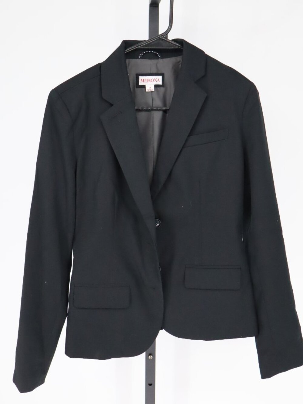 Merona Blazer size 2   Black
